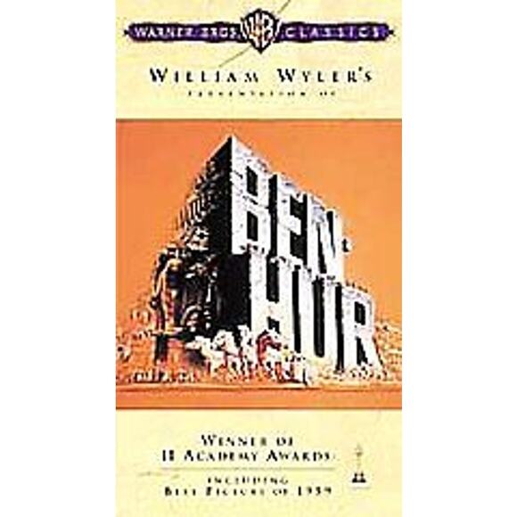 BEN-HUR (VHS, 2001) by William Wyler, Charlton Heston Boxed Set - Picture 1 of 1